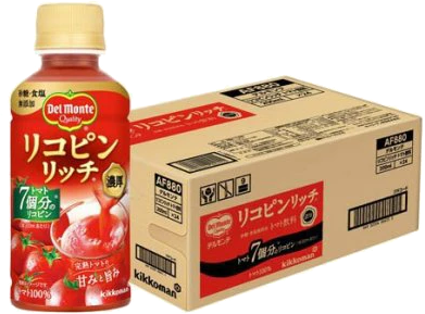キッコーマン デルモンテ リコピンリッチ トマト 200mlペットボトル