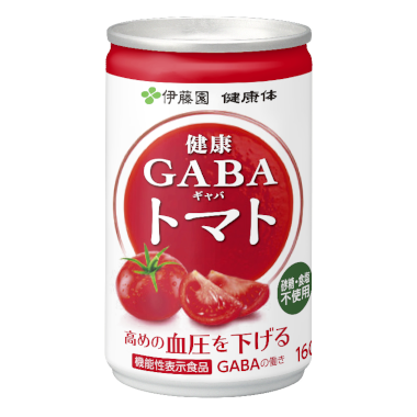 伊藤園 健康GABAトマト 機能性表示食品 缶160g（30本入りケース）【通信販売「健康体」限定】